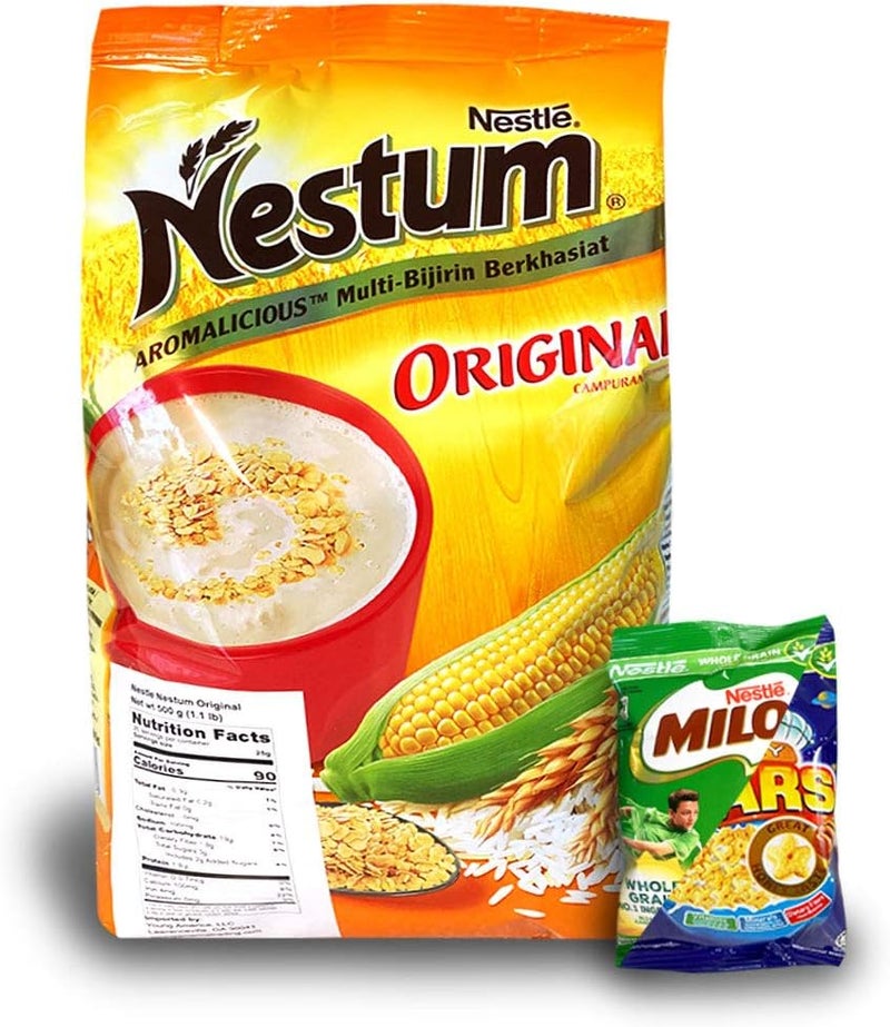 Nestle Nestum All Family Multigrain Cereal with Nestle Cereal Snack Bundle - Image 1